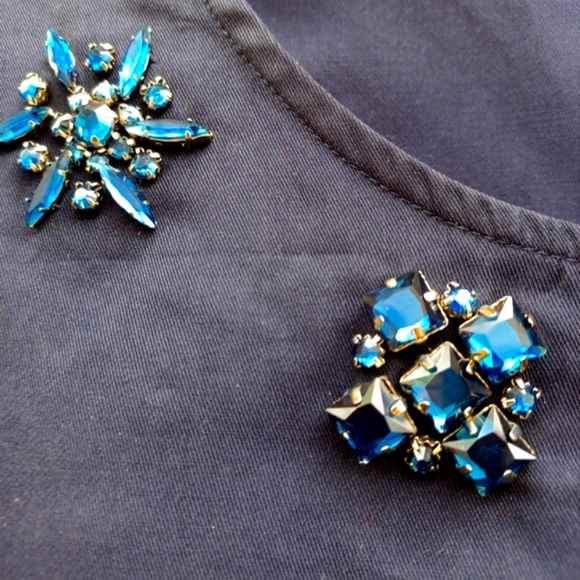 FOREVER 21 Rhinestone Jewel Bell Sleeve Blouse Top - Picture 5 of 10